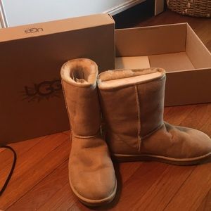 Short Tan Uggs